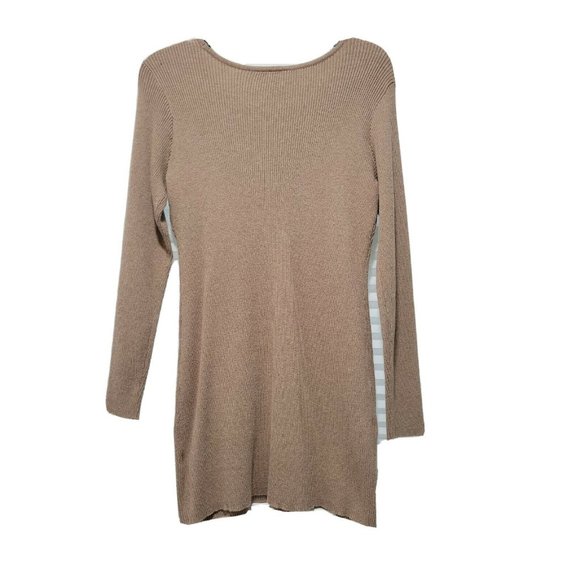 ALYX | Long Sleeve | Taupe | Sweater Dress | Size L - Picture 5 of 5